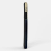 織り目加工の夕べの抽象芸術 Case-Mate iPhoneケース (裏面/右)