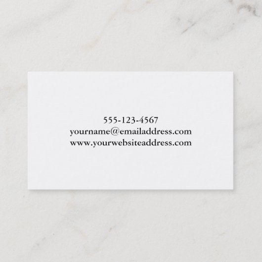 織り目加工の濃いピンクの水彩画5上の金ゴールドの曼荼羅 名刺 (裏面)