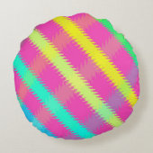 織り目加工の点検 ラウンドクッション (裏面)