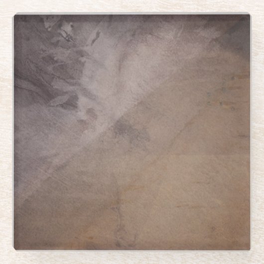 織り目加工の背景4 ガラスコースター (正面)