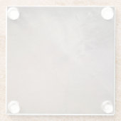 織り目加工の背景4 ガラスコースター (裏面)