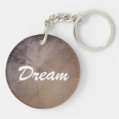 織り目加工の背景4 キーホルダー (裏面)