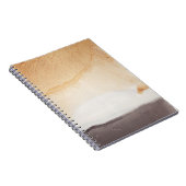 織り目加工の背景 ノートブック (右側)