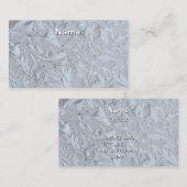 織り目加工ガラス 名刺 (正面/裏面)