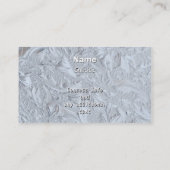 織り目加工ガラス 名刺 (裏面)