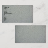織り目加工プラスター壁の名刺 名刺 (正面/裏面)