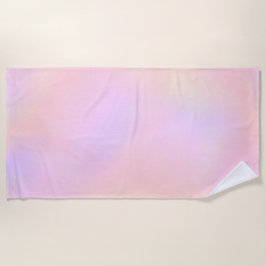 織り込みパステル ビーチタオル