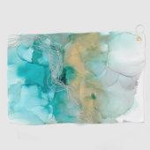 織り込み冶金 ゴルフタオル (横)