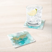 織り込み冶金 スクエアペーパーコースター (インサイチュ)