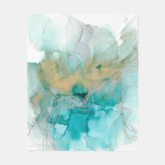 織り込み冶金 フリースブランケット (正面)