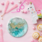 織り込み冶金 ペーパープレート (パーティー)