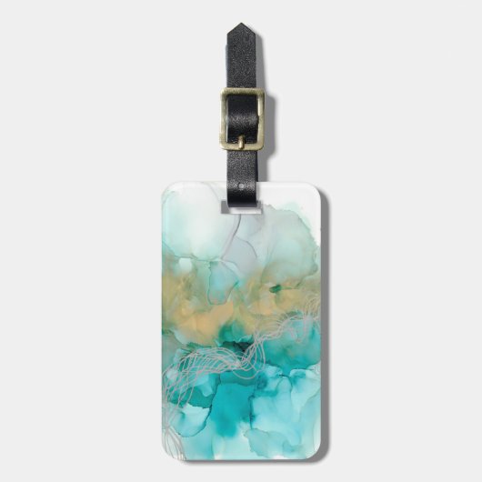 織り込み冶金 ラゲッジタグ (正面縦)