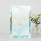 織り込み冶金 便箋 (スタンド正面)