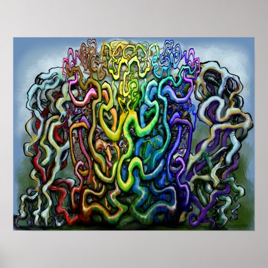 織り込み強迫観念 ポスター (正面)