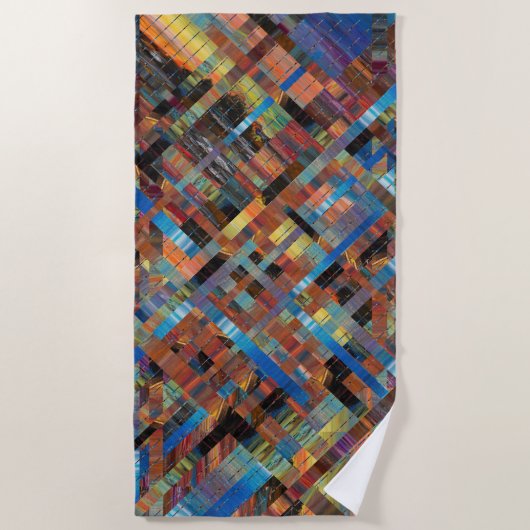 織り込み ビーチタオル (正面)