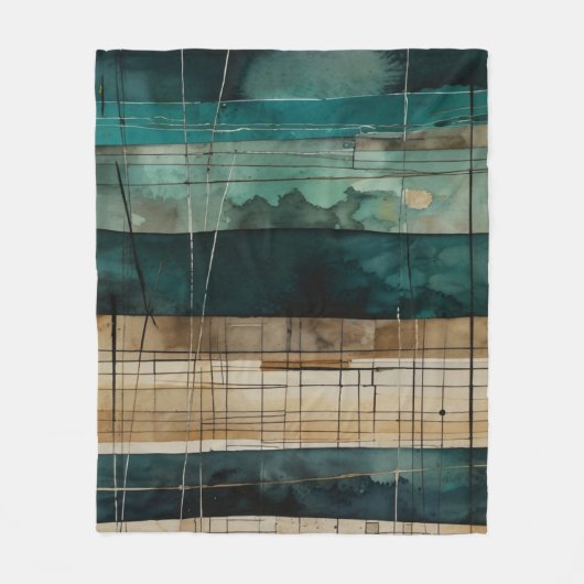 織り込み フリースブランケット (正面)