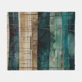 織り込み フリースブランケット (正面(横))