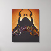 織り キャンバスプリント (正面)