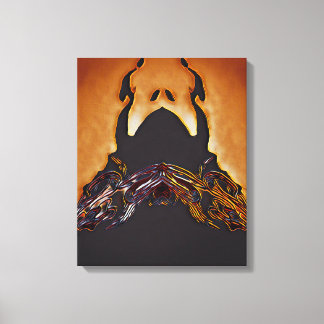 織り キャンバスプリント