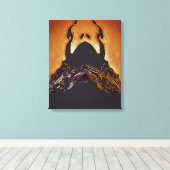 織り キャンバスプリント (インサイチュ (ウッドフロア))