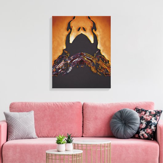 織り キャンバスプリント (インサイチュ (リビング))