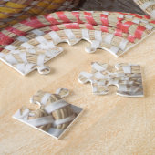 織カラフルり帽子 ジグソーパズル (側面)