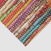 織ストライプの織は自然に見える 薄葉紙 (詳細)