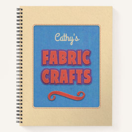 織パーソナライズされた工芸 ノートブック