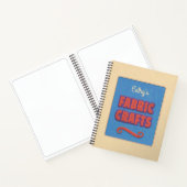 織パーソナライズされた工芸 ノートブック (内部)