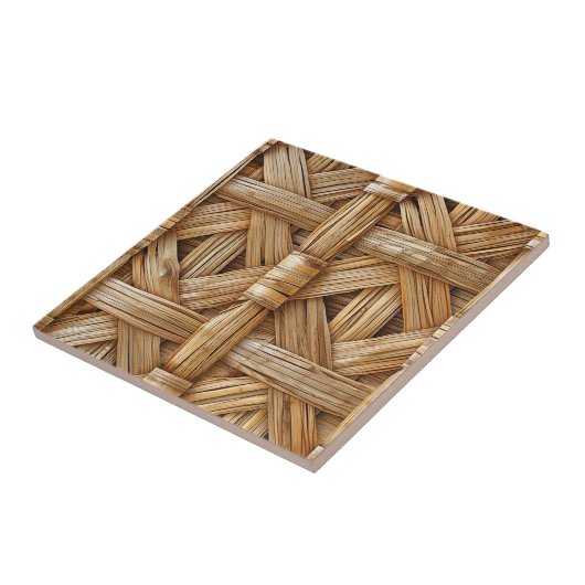 織フェイククール模様 タイル (側面)