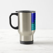 織フランスの織抽象芸術 トラベルマグ (左)