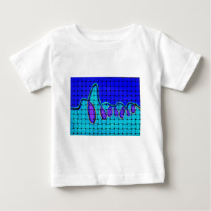 織フランスの織抽象芸術 ベビーTシャツ