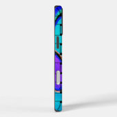 織フランスの織抽象芸術 Case-Mate iPhoneケース (裏面 / 右)