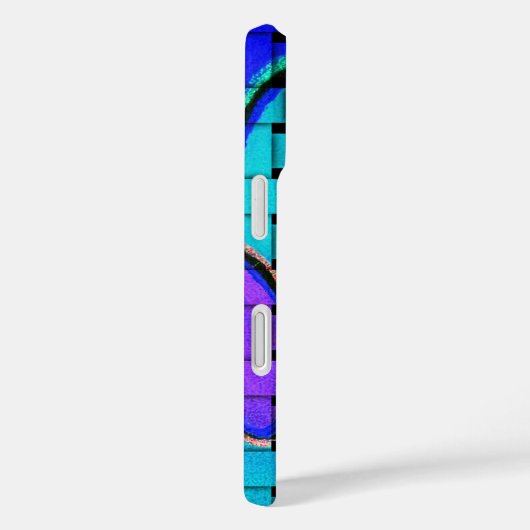 織フランスの織抽象芸術 Case-Mate iPhoneケース (裏面 / 右)