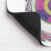 織伝統的プレート渦 マウスパッド (コーナー)