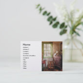 -織工のコテッジで…編むこと 名刺 (スタンド正面)