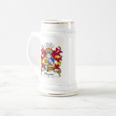 織工の家紋 ビールジョッキ (正面左)