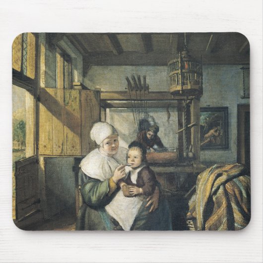 織工の研修会 マウスパッド (正面)