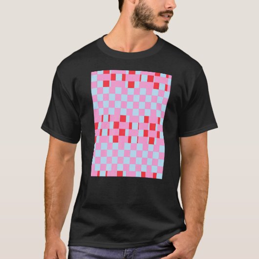織市松模様にり Tシャツ (正面)