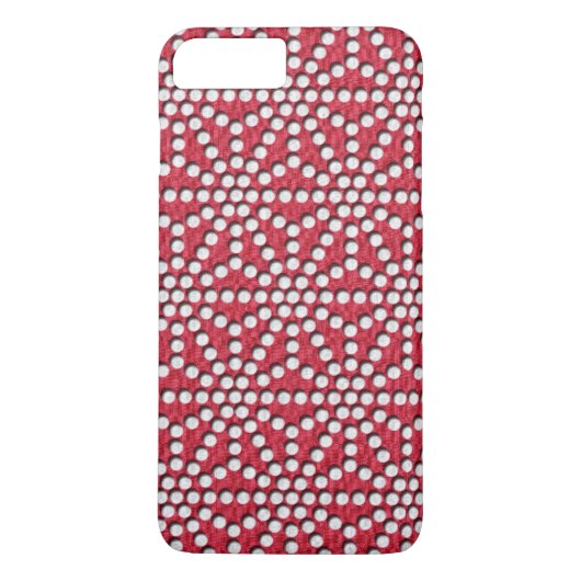 織日本の物上下の模様 Case-Mate iPhoneケース (裏面)