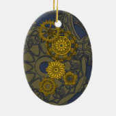織時計装飾品 セラミックオーナメント (裏面)