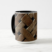 織木材#3 マグカップ (正面左)