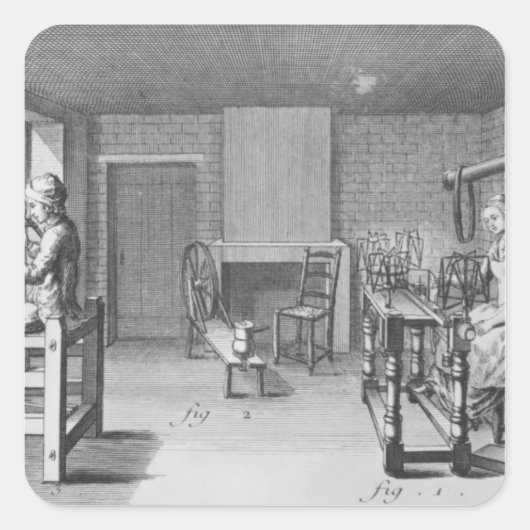 織機ストッキング スクエアシール (正面)