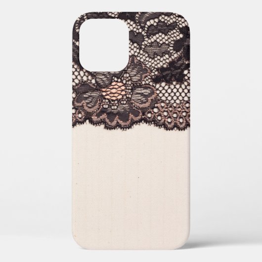 織物のテクスチャと背景用レース Case-Mate iPhoneケース (裏面)