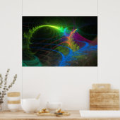 織物の宇宙と時間–2009 ポスター (キッチン)