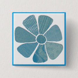 織物の生花が色を選ぶ 缶バッジ