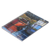 織物の芸術のボートのノート ノートブック (左側)