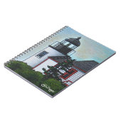 織物の芸術の灯台ノート ノートブック (左側)