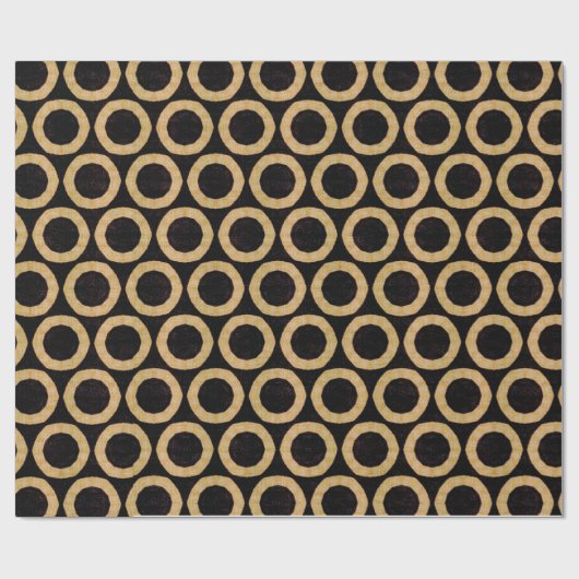 織物のDecoupageのアフリカの紙 ラッピングペーパー (フラット)