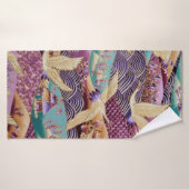 織物地紋 バスタオル (バスタオル)